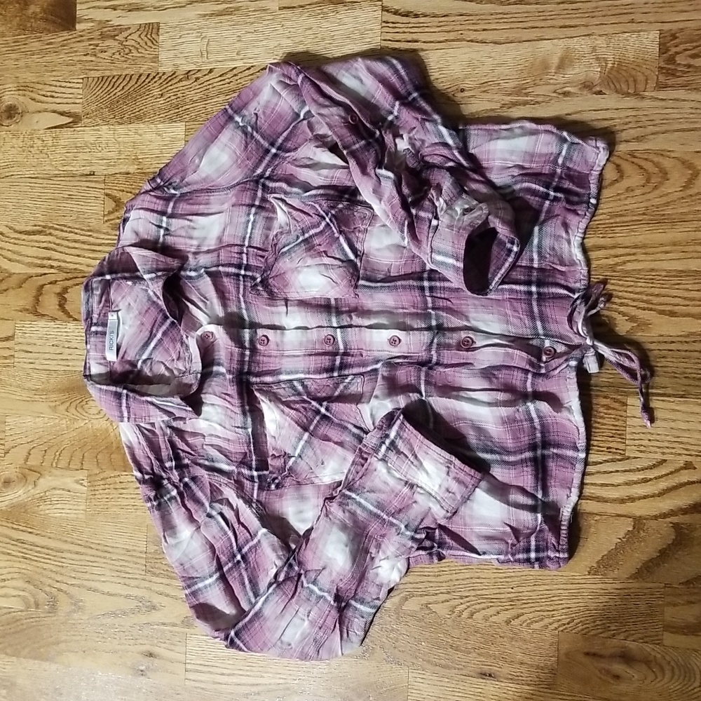 (8) Ricki's Prairie Plaid Coastal Cowgirl Texas Western Rodeo Farmhouse